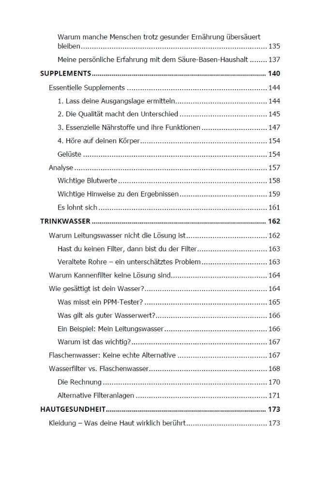 My best project is ME Inhaltsverzeichnis dritte Seite