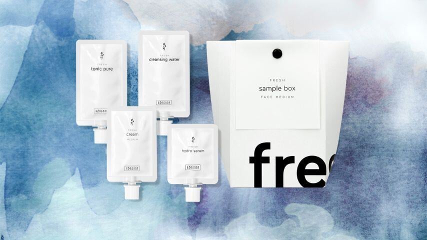Samplebox von RINGANA für normale Haut