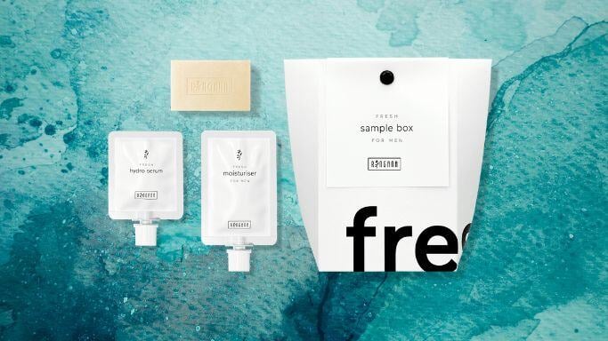 Samplebox von RINGANA für Männer